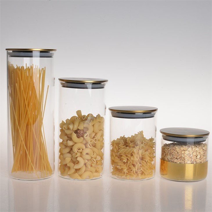 canister glass jar with lid 2