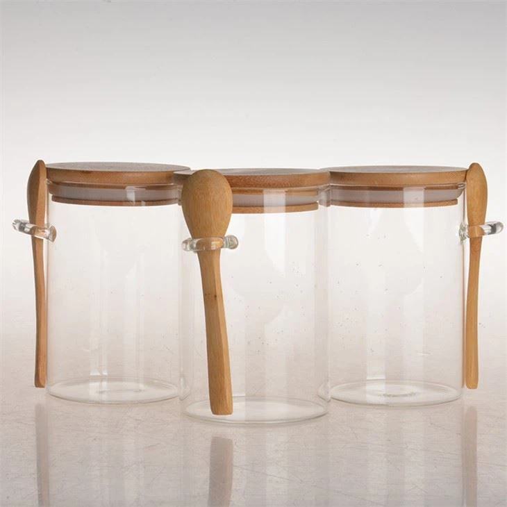 glass tea coffee storage jar 1