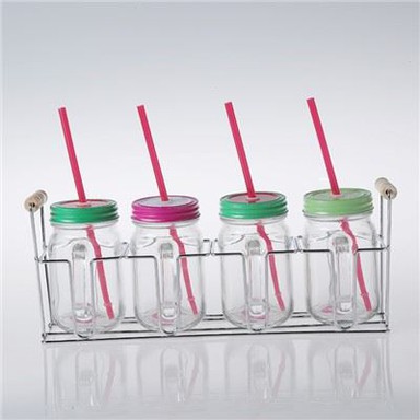 16 Oz Glass Mason Jar