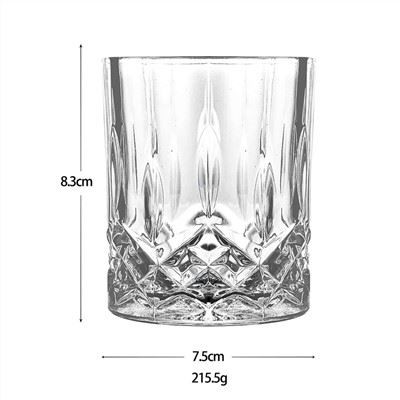 4 balení sklenic na whisky 12 OZ