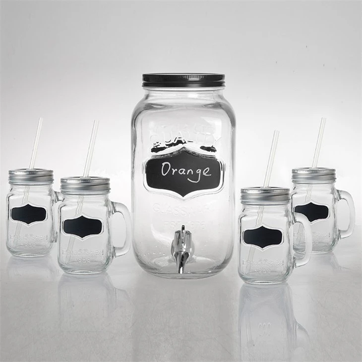 Glass Drinking Dispenser For Party
