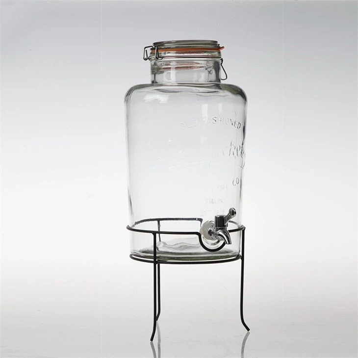 Giant Mason Jar Beverage Dispenser