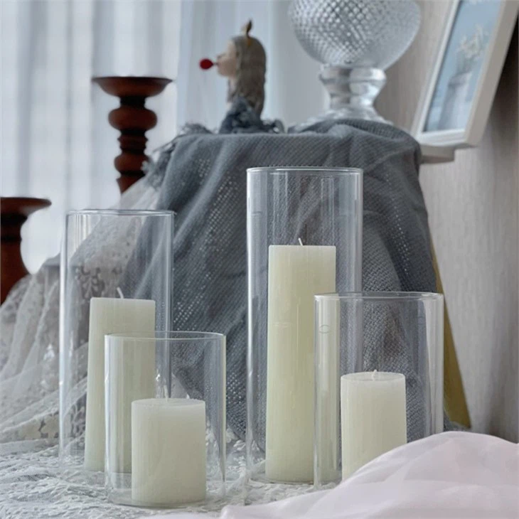 Make A Statement With A Glass Candlestick