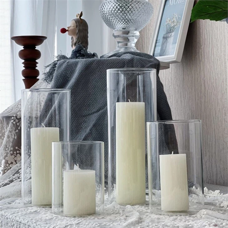 Make A Statement With A Glass Candlestick