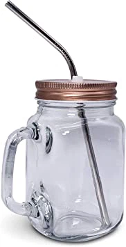 20oz Mason Jar Hrnek s uchem