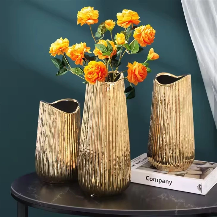 Crystal Flower Glass Vase