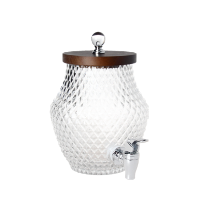 Dávkovač nápojů ve tvaru -ananasového skla