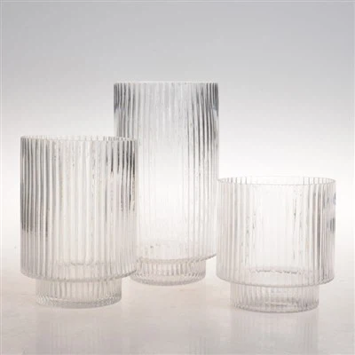 Vintage sklenice sada sklenic se skleněnými brčky Šálky na ledovou kávu na whisky